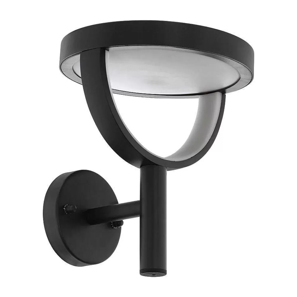 Luminaires Eglo Applique Murale Eglo Connect Francari-C Led Noir, 1 Lumiere