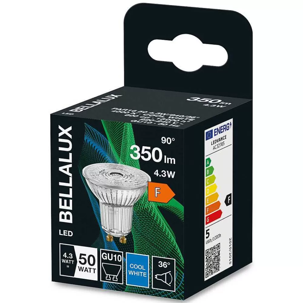 BELLALUX ® ® Led Gu10 4,3 Watt 4000 Kelvin 350 Lumen