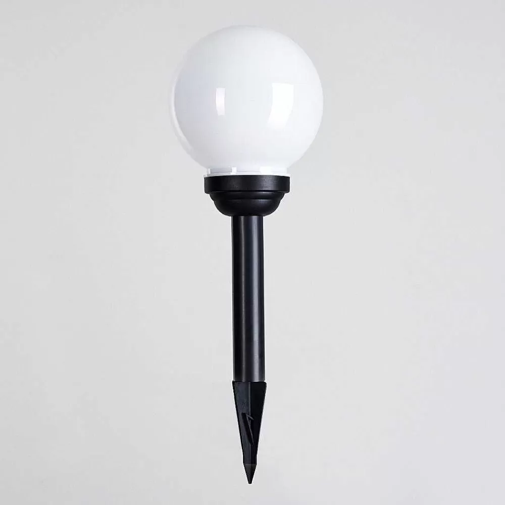 hofstein Boule Lumineuse Campinas Led Noir, Blanc, 1 Lumiere