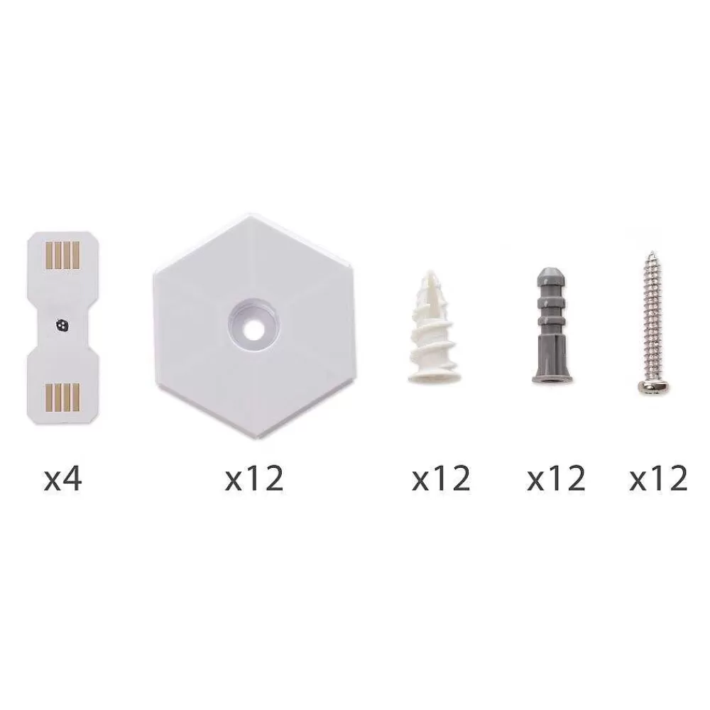 Luminaires nanoleaf Kit De Fixation Nanoleaf Blanc