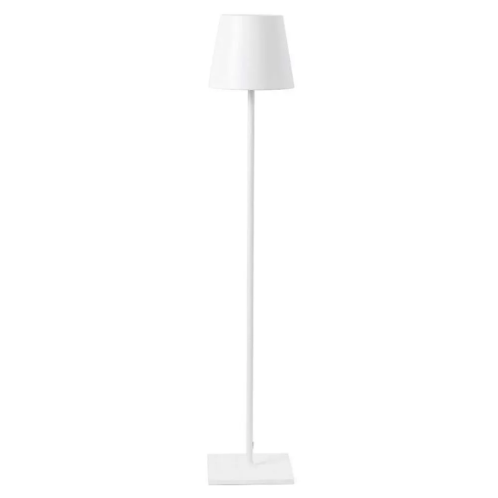 Luminaires Faro Barcelona Lampadaire D'Exterieur Faro Barcelona Toc Led Blanc, 1 Lumiere