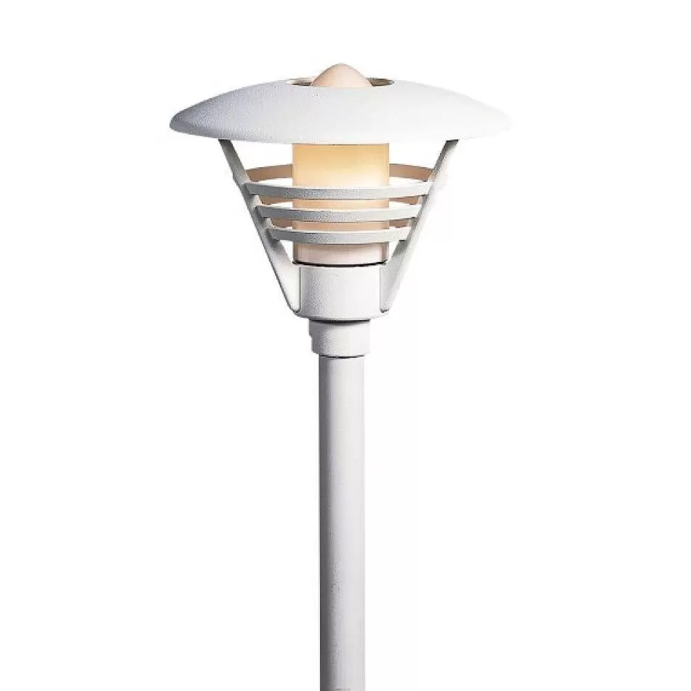 Luminaires Konstsmide Lampadaire Exterieur Konstsmide Gemini Blanc, 1 Lumiere