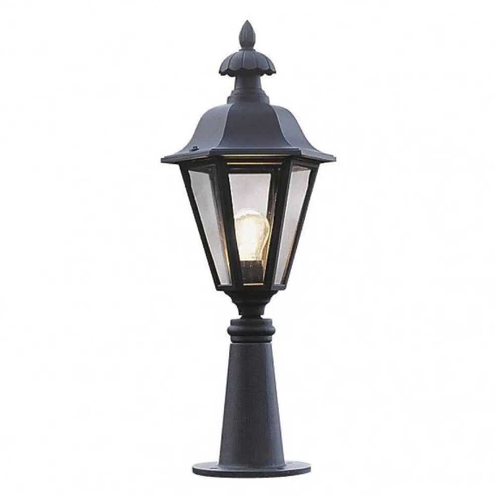 Luminaires Konstsmide Lampadaire Exterieur Konstsmide Pallas Noir, 1 Lumiere