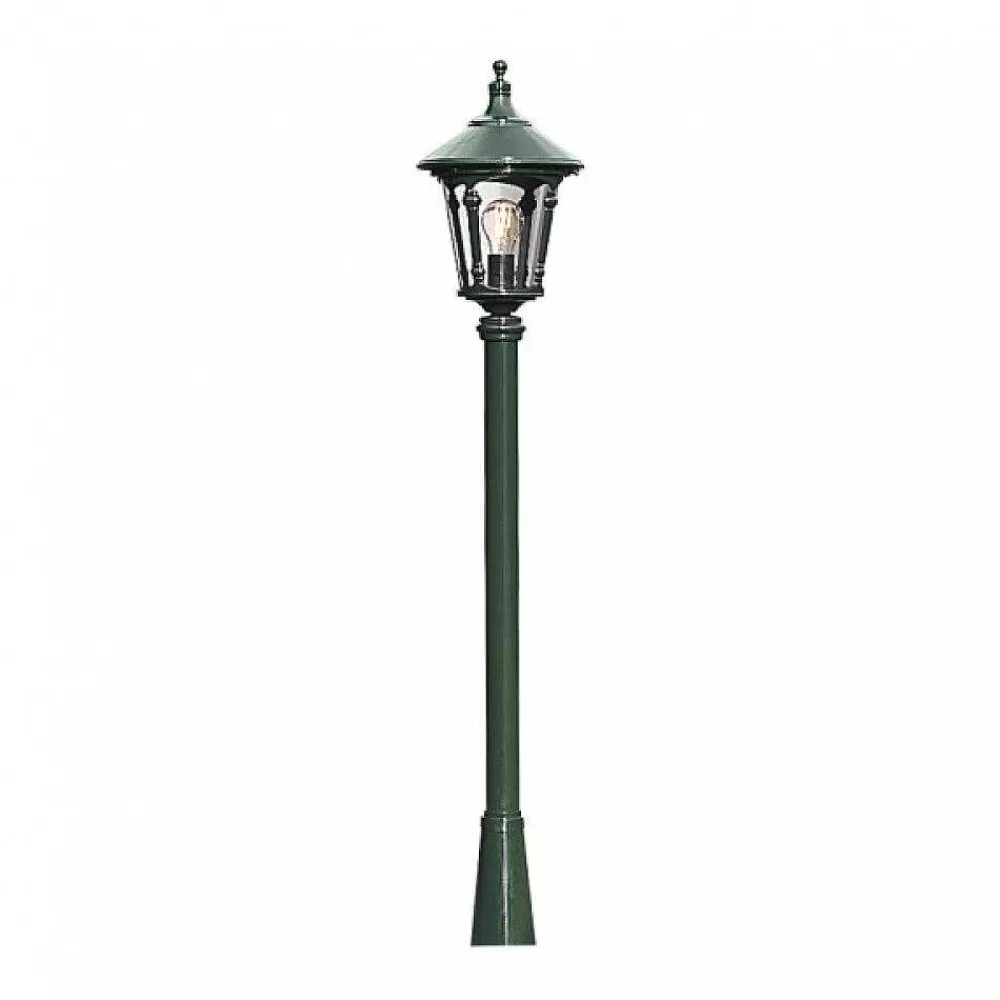 Luminaires Konstsmide Lampadaire Exterieur Konstsmide Virgo Vert, 1 Lumiere