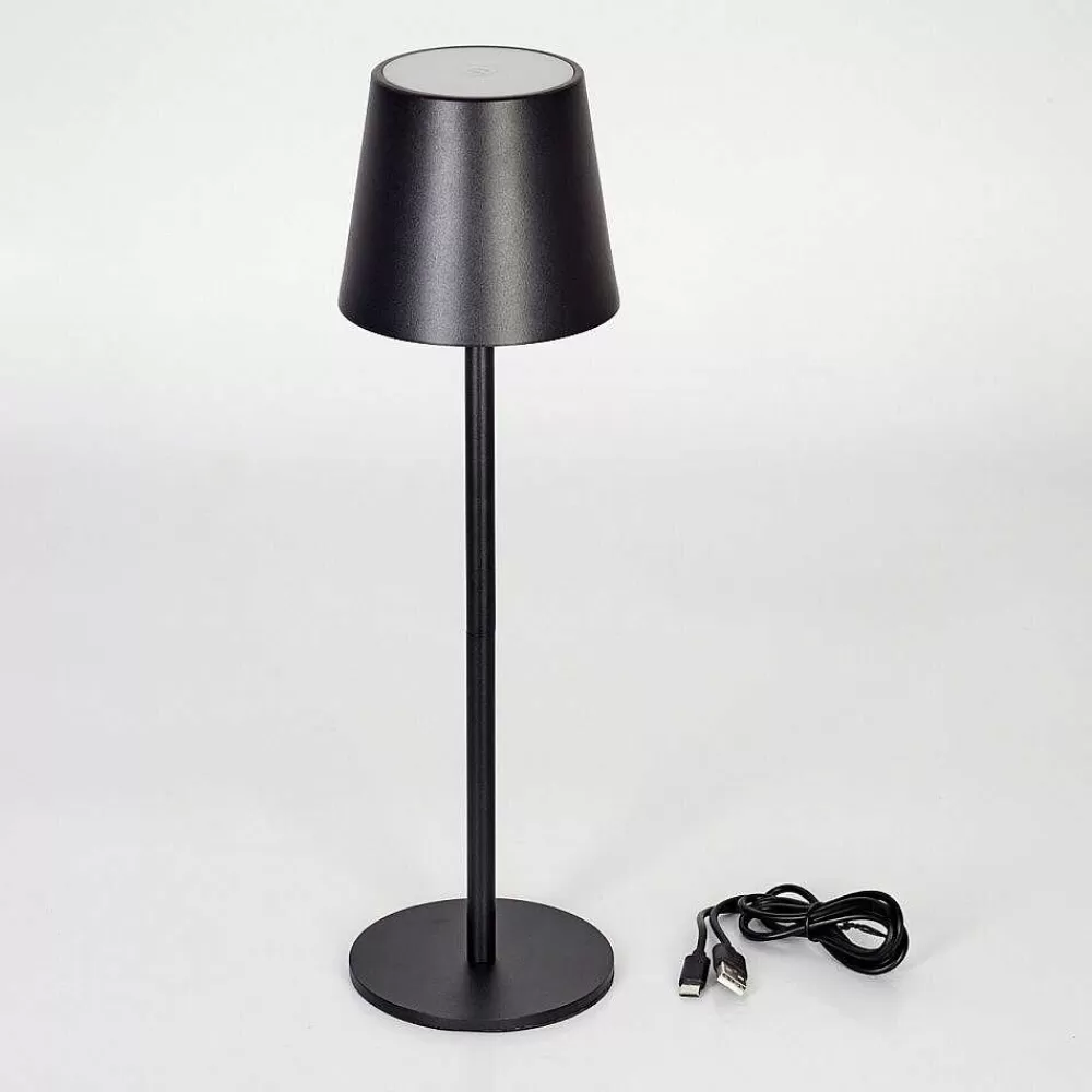 hofstein Lampe A Poser Allen Led Noir, 1 Lumiere