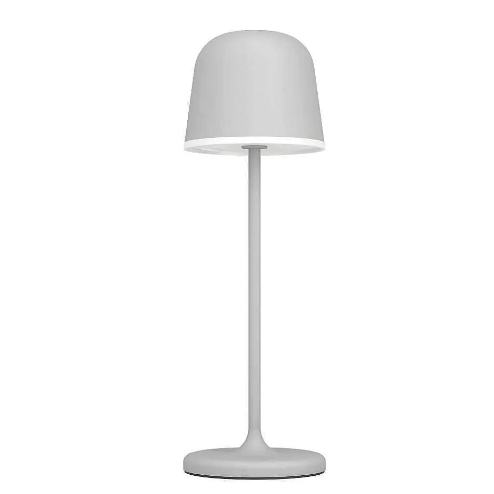 Luminaires Eglo Lampe A Poser Eglo Mannera Led Gris, 1 Lumiere