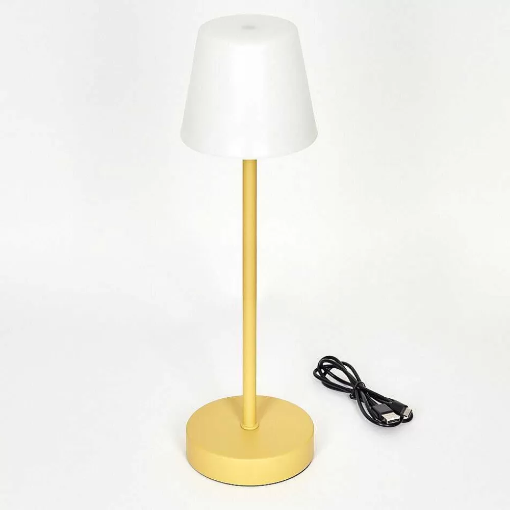 hofstein Lampe A Poser Maza Led Jaune, 1 Lumiere