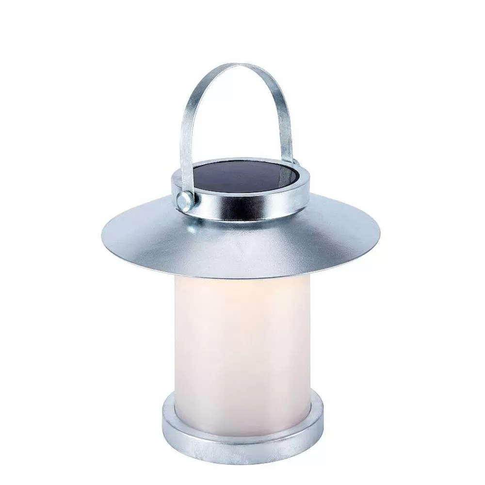 Luminaires Nordlux Lampe A Poser Nordlux Temple Led Zingue, 1 Lumiere