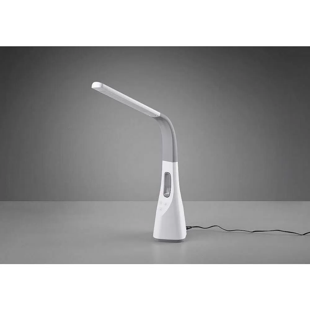 Luminaires Reality Lampe A Poser Reality Vento Led Blanc, 1 Lumiere