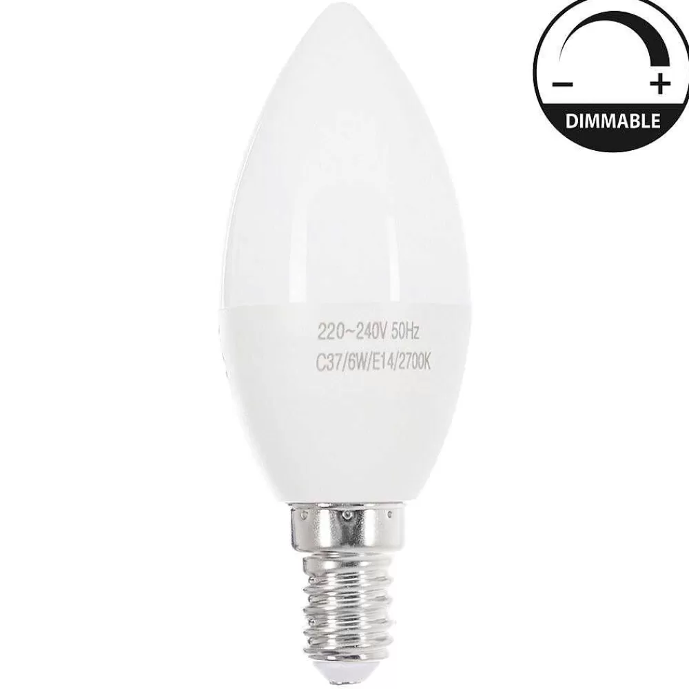 hofstein Led E14 6W 2700 Kelvin 480 Lumen