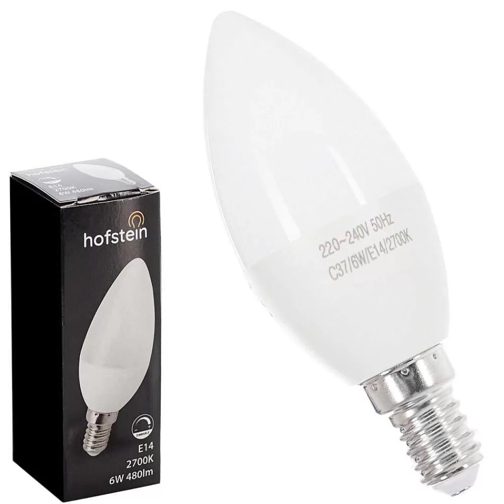 hofstein Led E14 6W 2700 Kelvin 480 Lumen