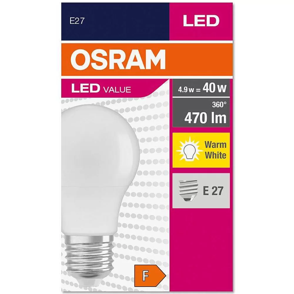 Luminaires Osram Osram Classic A Led E27 4,9 Watt 2700 Kelvin 470 Lumen