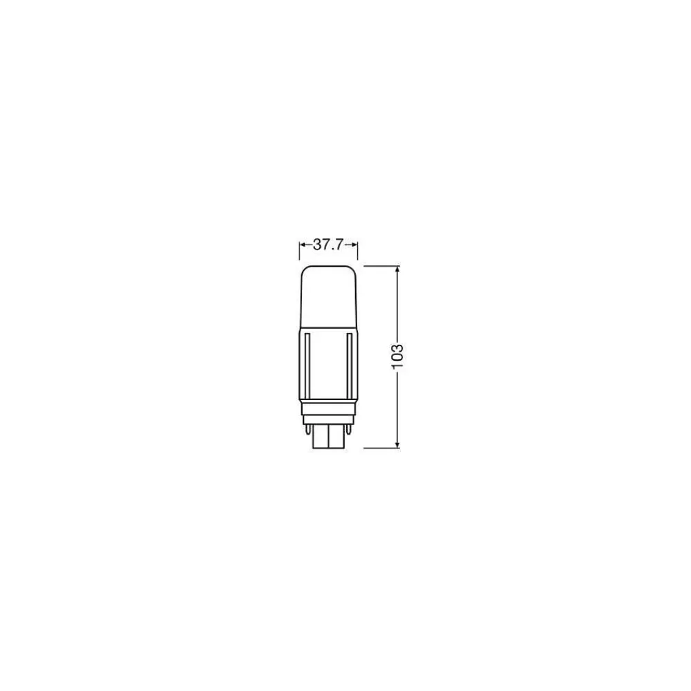 Luminaires Osram Osram Dulux G24D 5,5 Watt 4000 Kelvin 700 Lumen