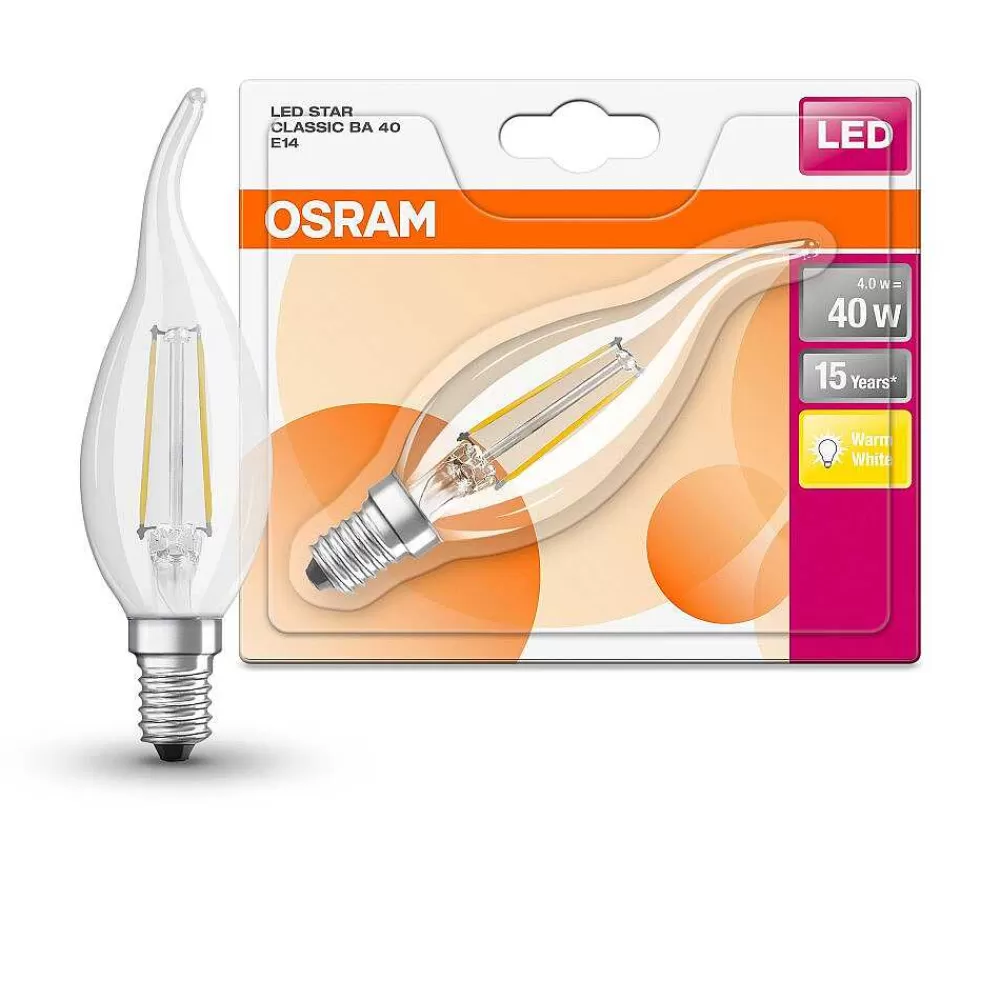 Luminaires Osram Osram Led E14 4 Watt 2700 Kelvin 470 Lumen