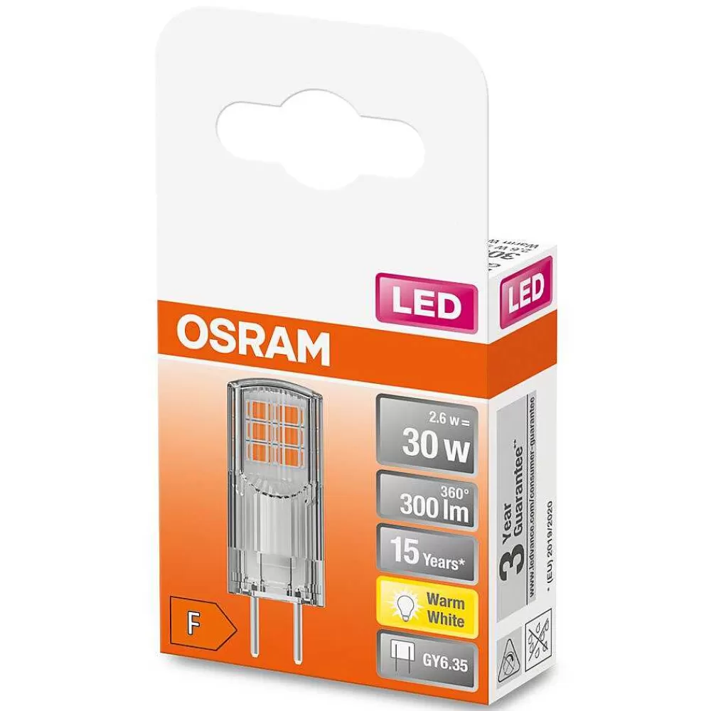 Luminaires Osram Osram Led Pin Gy6.35 2,6 Watt 2700 Kelvin 300 Lumen