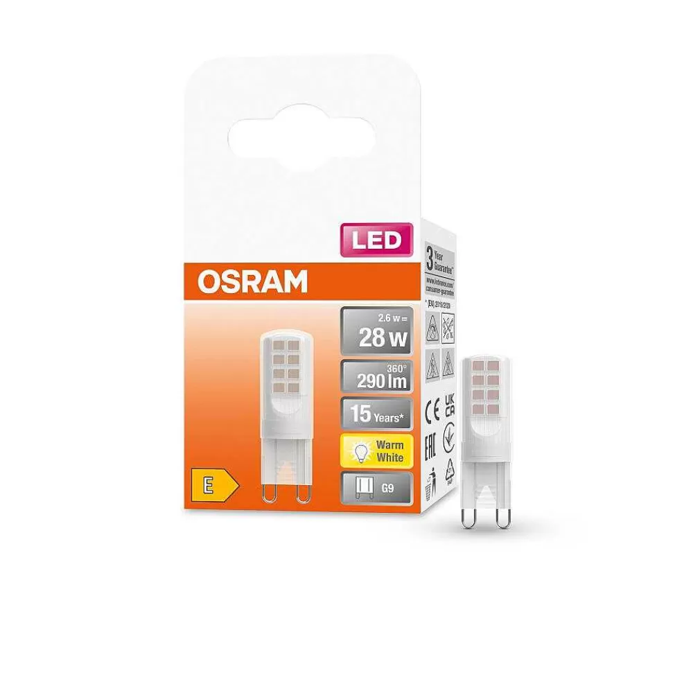 Luminaires Osram Osram Led Pin Led G9 2,6 Watt 2700 Kelvin 290 Lumen