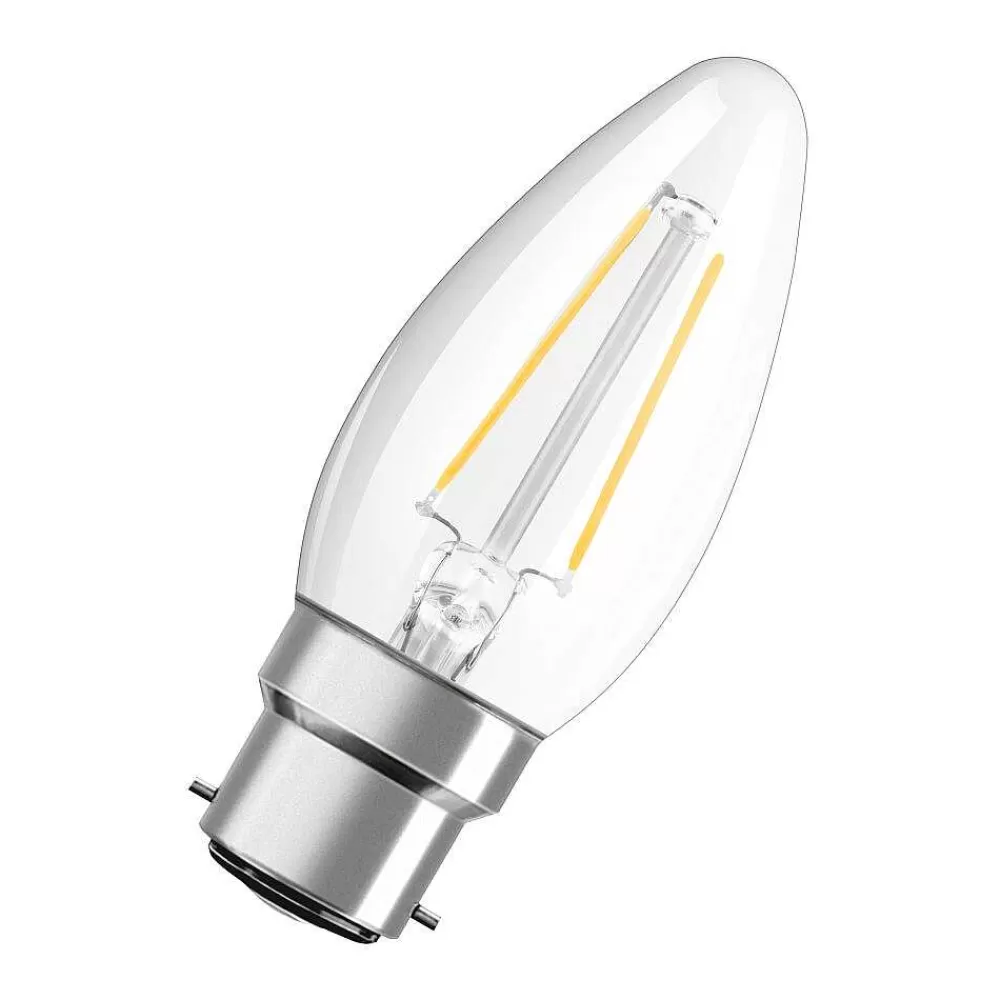 Luminaires Osram Osram Led Retrofit B22D 2,5 Watt 2700 Kelvin 250 Lumen