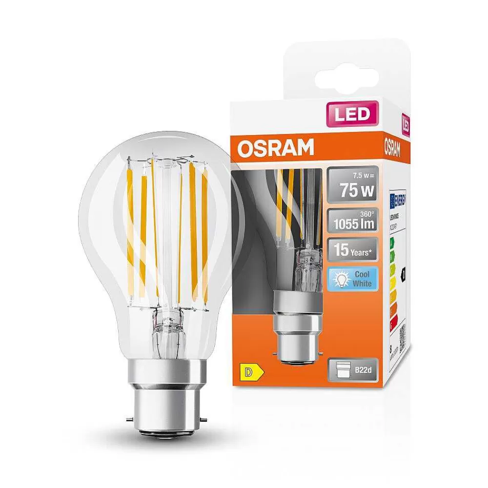 Luminaires Osram Osram Led Retrofit Led B22D 7,5 Watt 4000 Kelvin 1055 Lumen