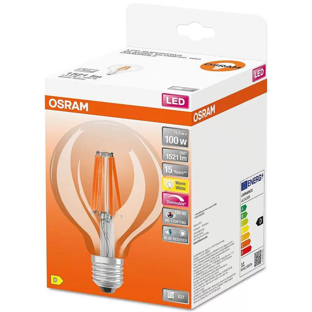 Luminaires Osram Osram Superstar Led E27 11 Watt 2700 Kelvin 1521 Lumen