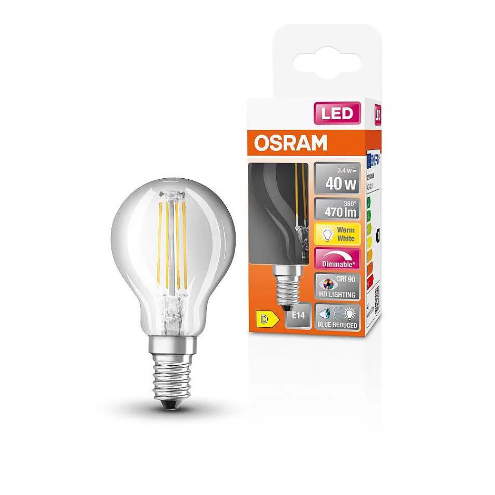 Luminaires Osram Osram Superstar Led E14 3,4 Watt 2700 Kelvin 470 Lumen