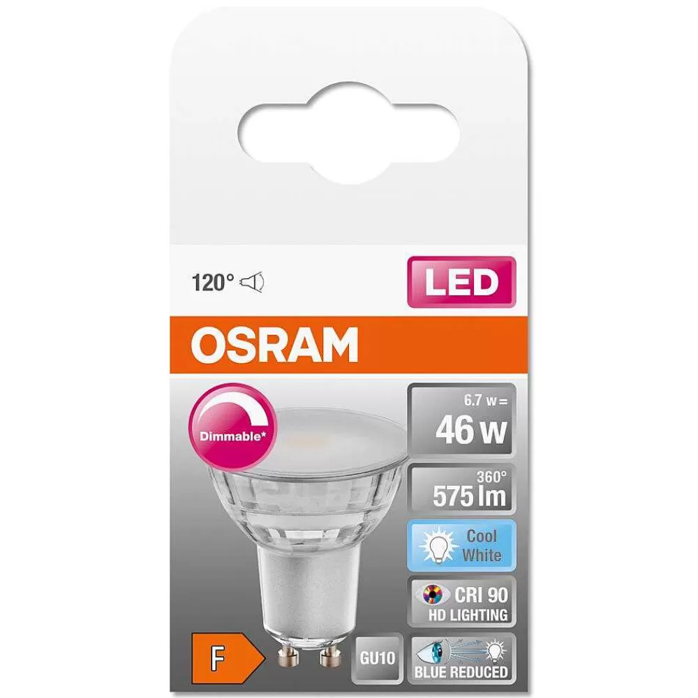 Luminaires Osram Osram Superstar Plus Led Gu10 6,7 Watt 4000 Kelvin 575 Lumen