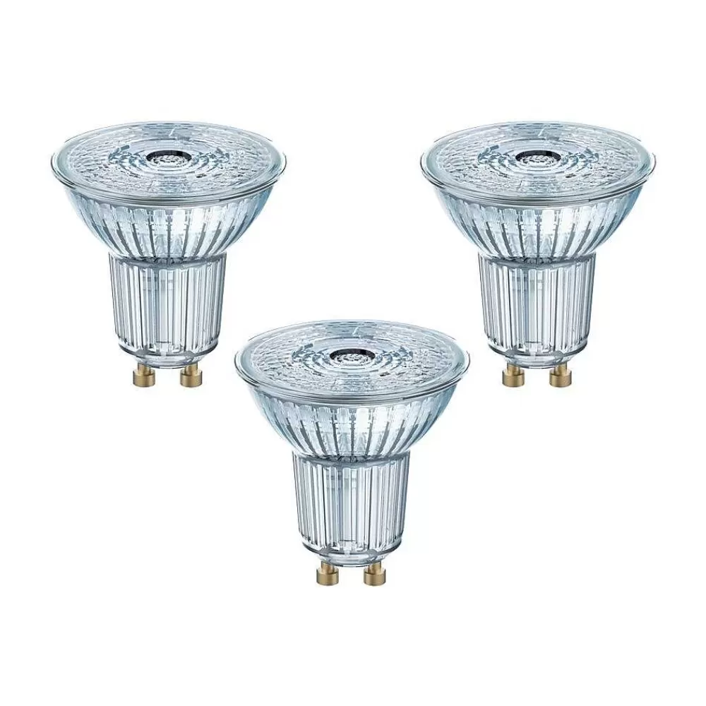 Luminaires Ledvance Osram 3X Set Led Gu10 4,3 Watt 2700 Kelvin 350 Lumen