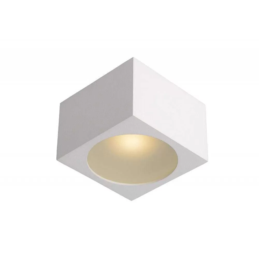 Luminaires Lucide Plafonnier D'Exterieur Lucide Lily Blanc, 1 Lumiere