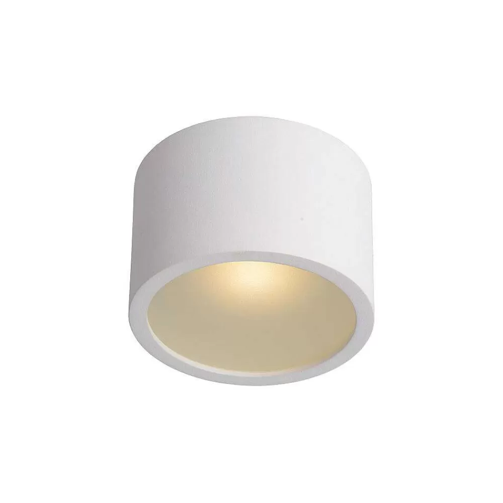 Luminaires Lucide Plafonnier D'Exterieur Lucide Lily Blanc, 1 Lumiere