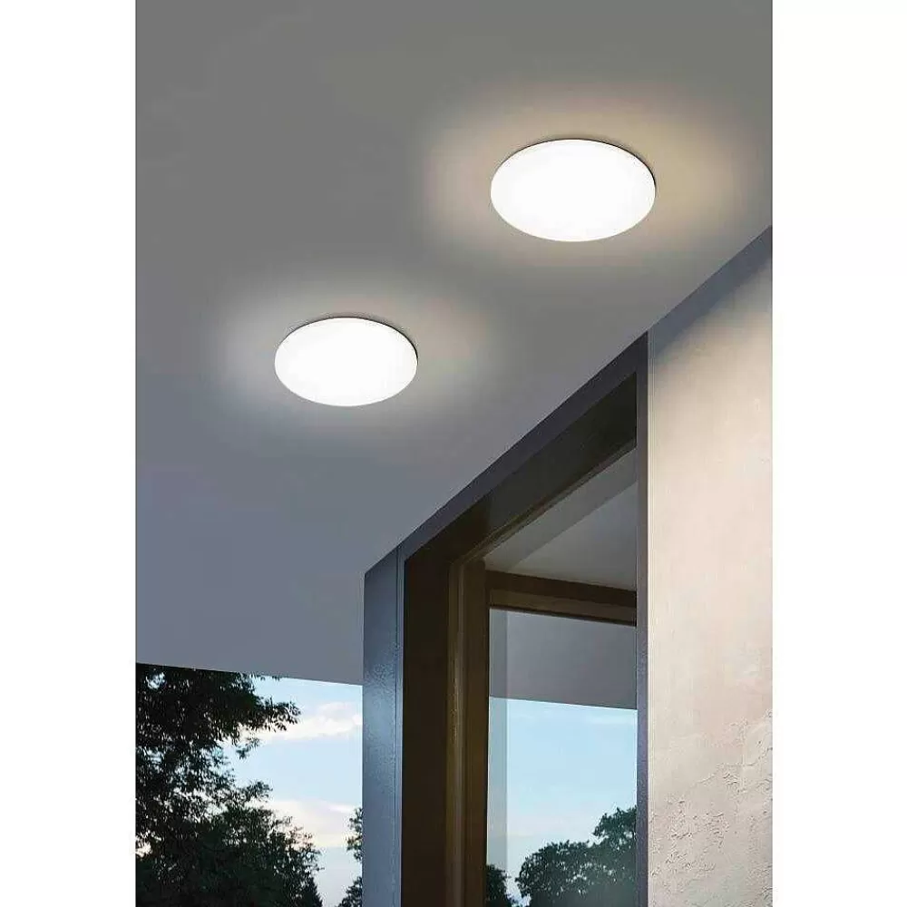 Luminaires Eglo Plafonnier Exterieur Eglo Ronco Led Blanc, 1 Lumiere