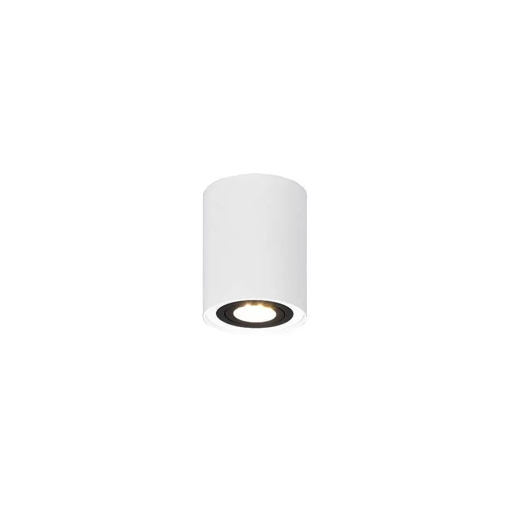 Luminaires Trio Plafonnier Trio Cookie Noir, Blanc, 1 Lumiere