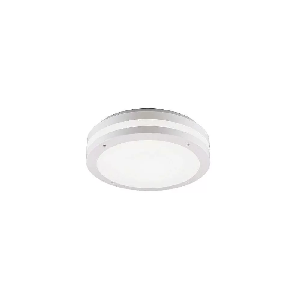 Luminaires Trio Plafonnier Trio Piave Led Blanc, 1 Lumiere, Detecteur De Mouvement