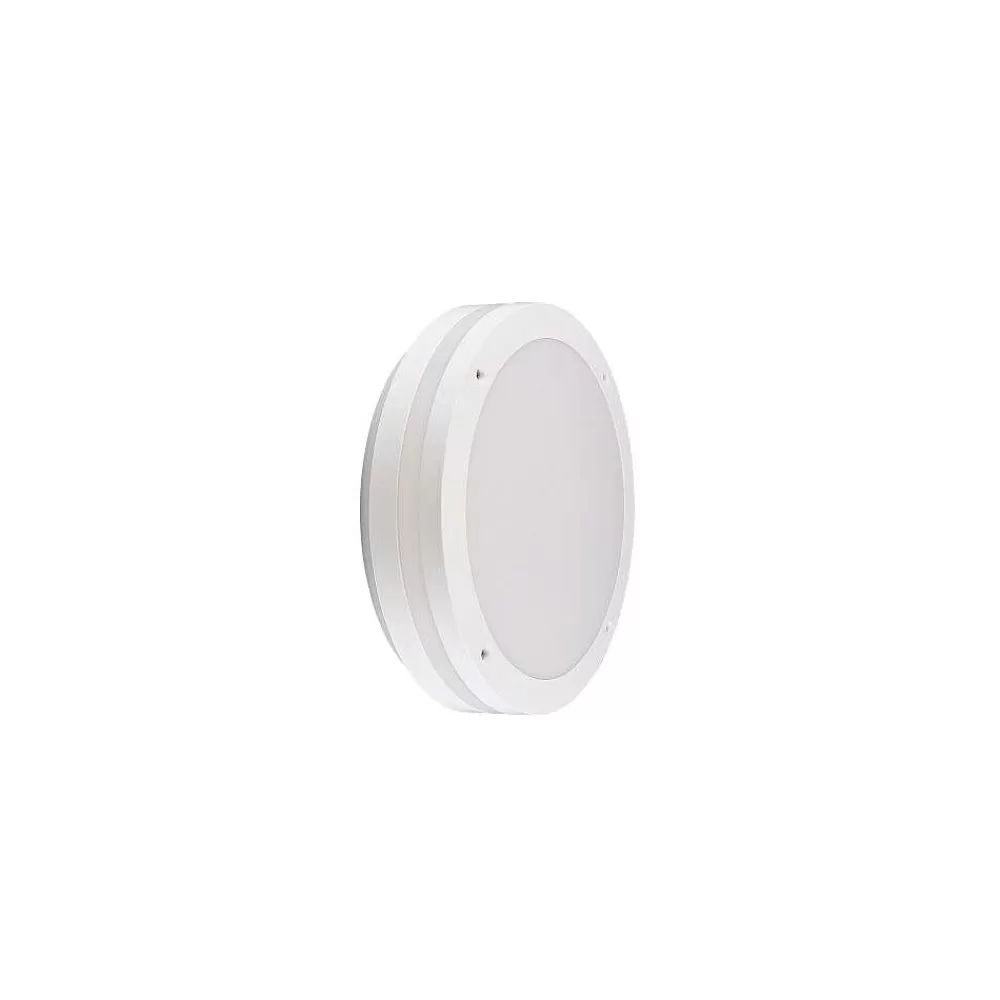 Luminaires Trio Plafonnier Trio Piave Led Blanc, 1 Lumiere, Detecteur De Mouvement