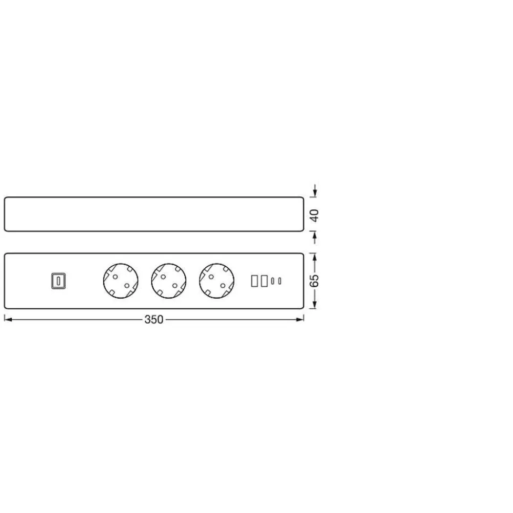 Luminaires Ledvance Prise Ledvance Smart+ Blanc