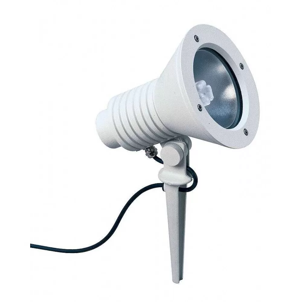 Luminaires Albert Leuchten Projecteur De Jardin Albert 2183 Blanc, 1 Lumiere