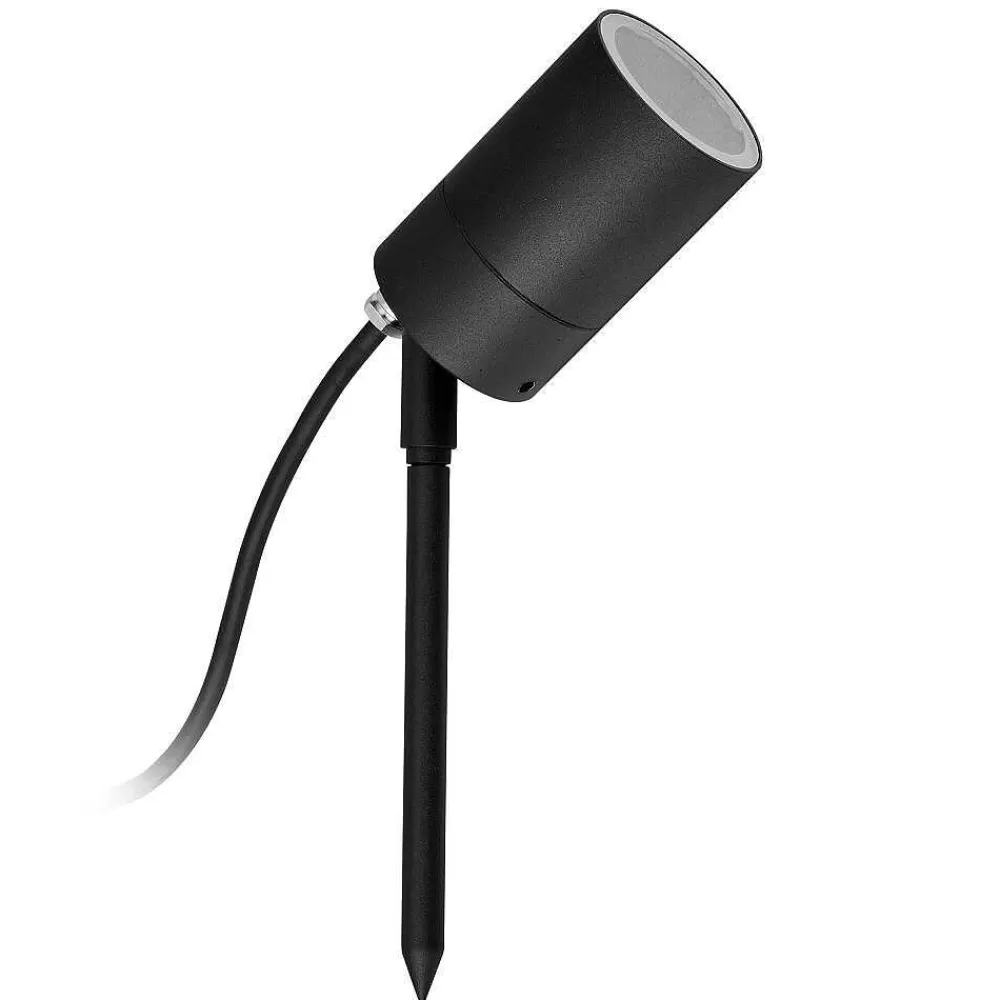 KS Verlichting Spot De Jardin Led Pin Noir, 1 Lumiere