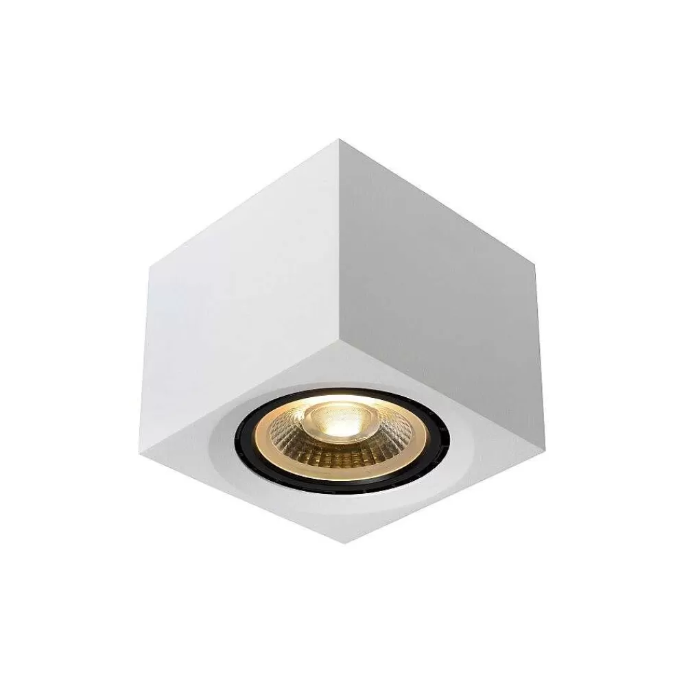 Luminaires Lucide Spot De Plafond Lucide Fedler Blanc, 1 Lumiere