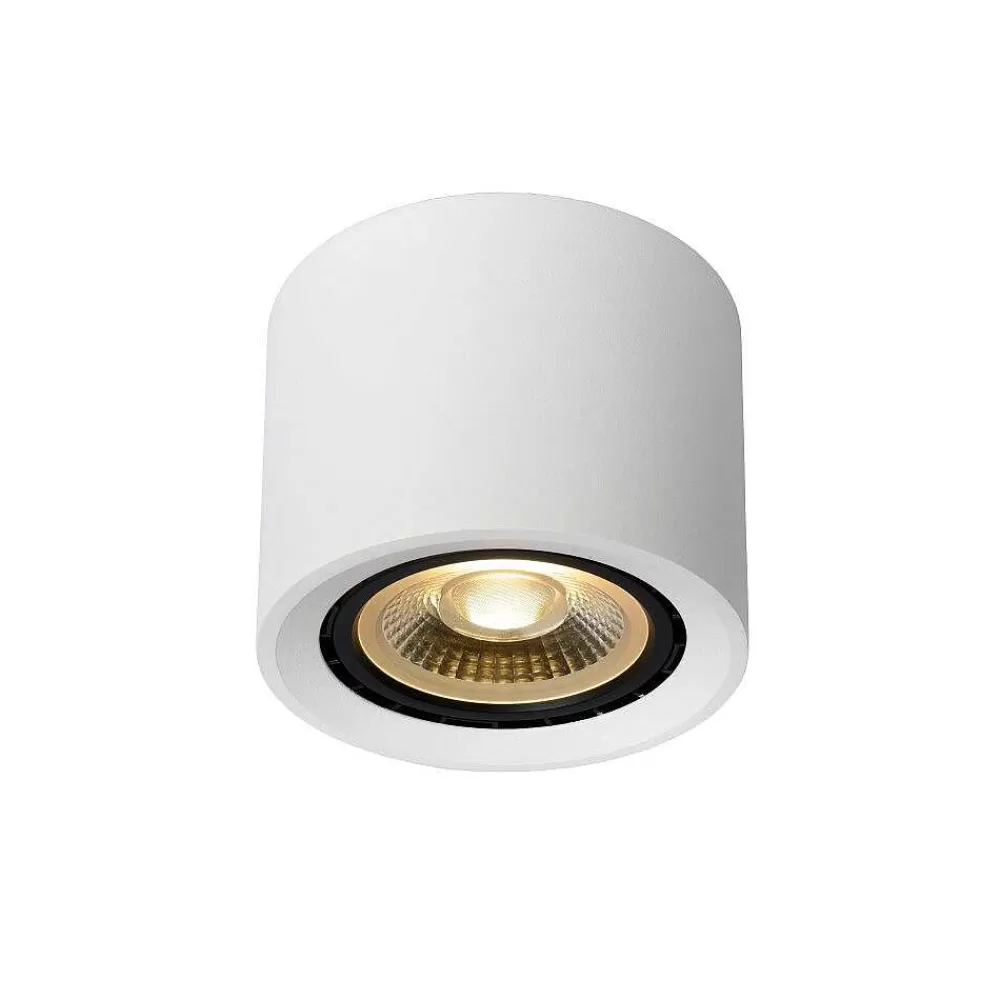 Luminaires Lucide Spot De Plafond Lucide Fedler Blanc, 1 Lumiere