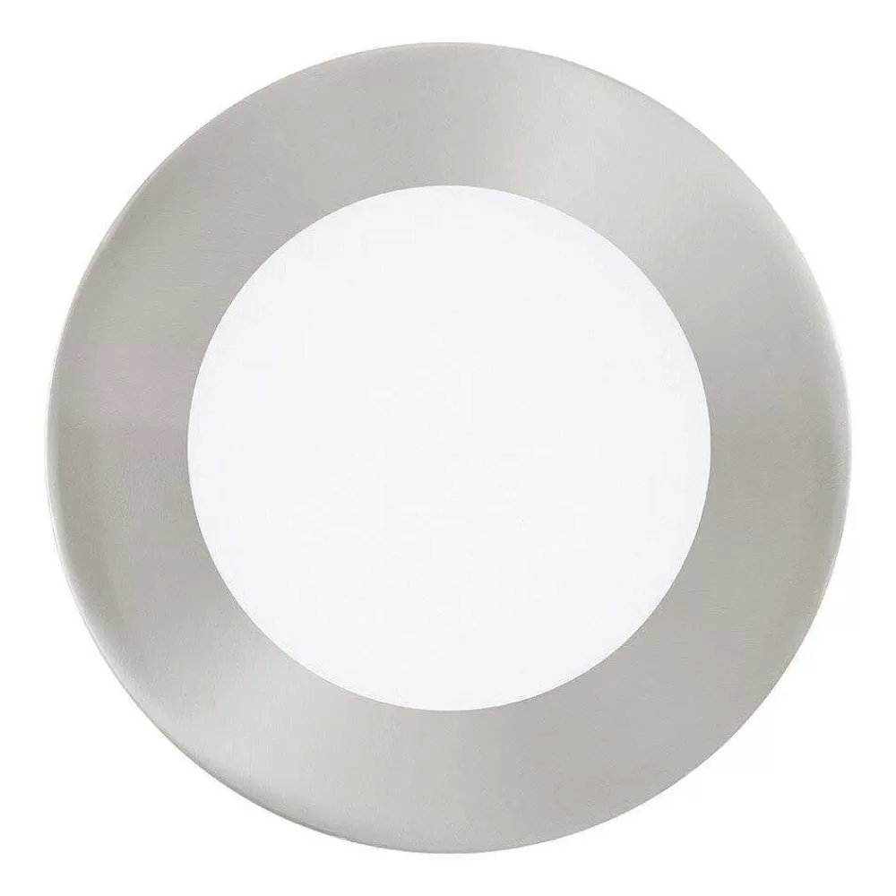 hofstein Spot Encastrable Eglo Fueva 1 Led Nickel Mat, 1 Lumiere