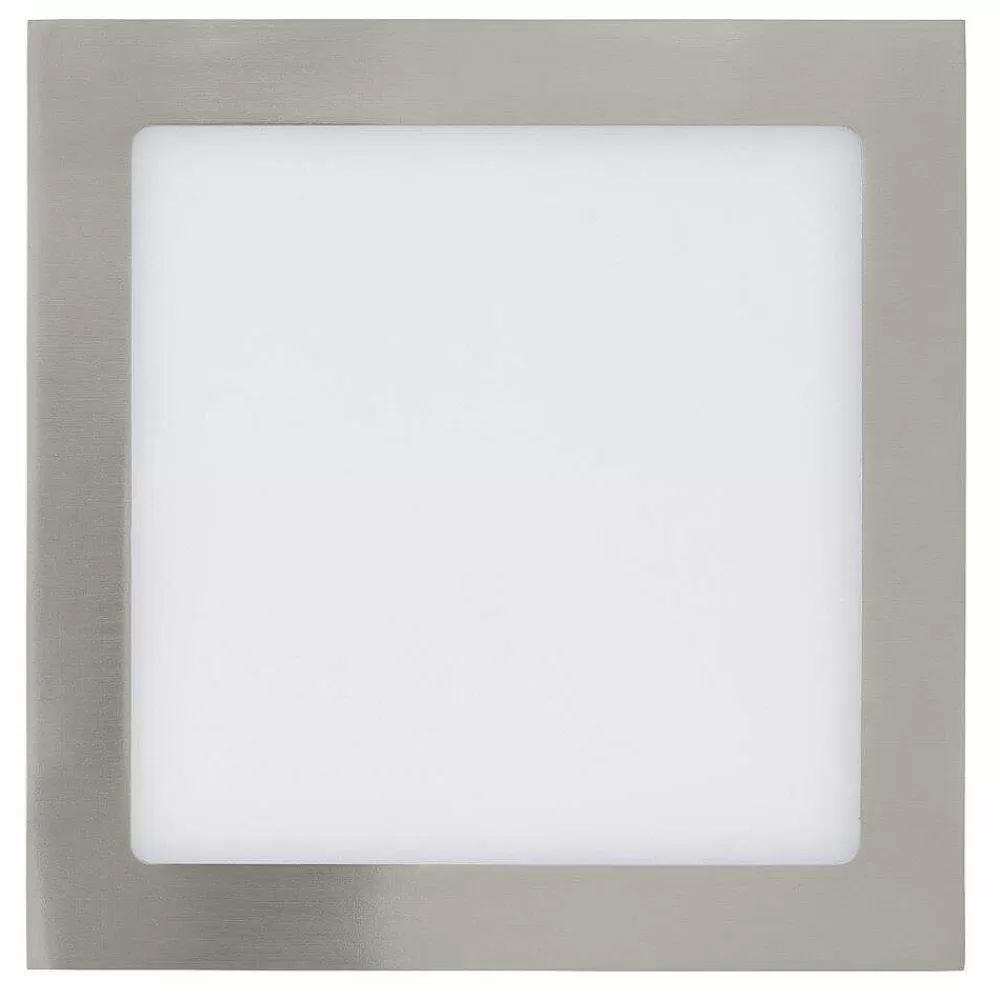 hofstein Spot Encastrable Eglo Fueva 1 Led Nickel Mat, 1 Lumiere