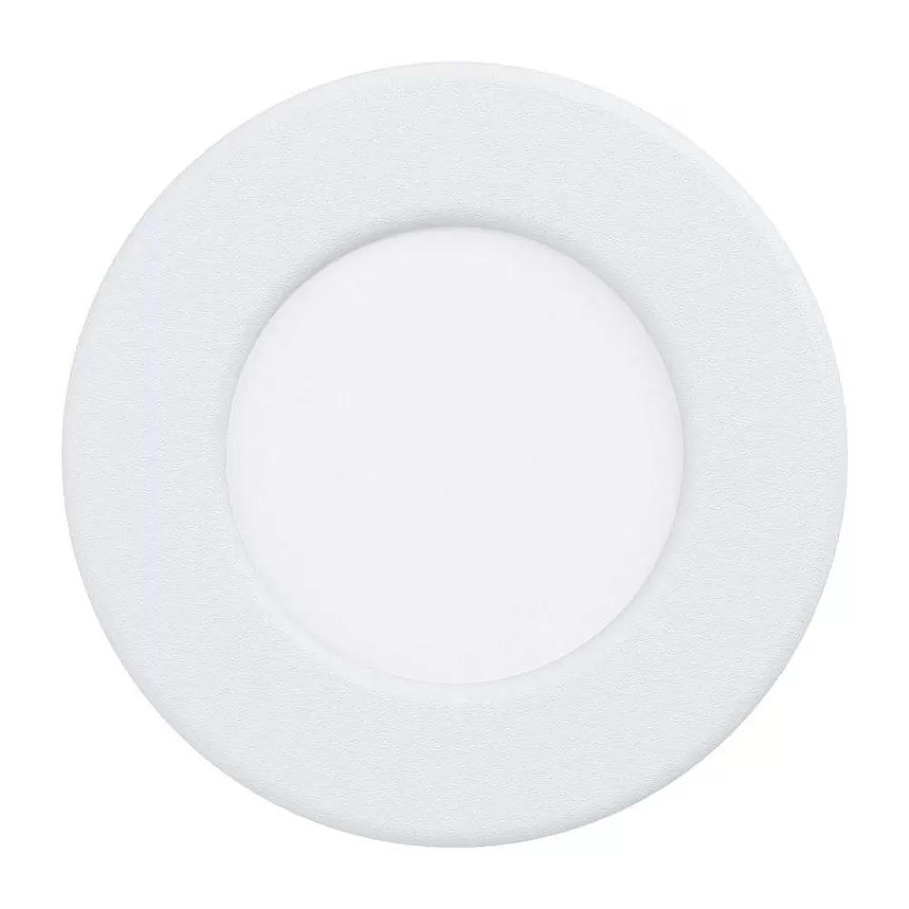 Luminaires Eglo Spot Encastrable Eglo Fueva Led Blanc, 1 Lumiere