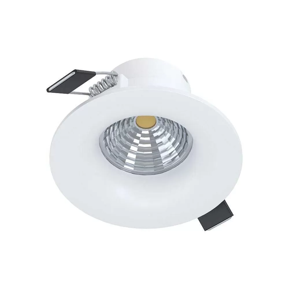 Luminaires Eglo Spot Encastrable Eglo Saliceto Led Blanc, 1 Lumiere