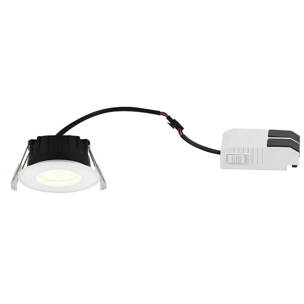 Luminaires Nordlux Spot Encastrable Nordlux Rosalee Led Blanc, 1 Lumiere