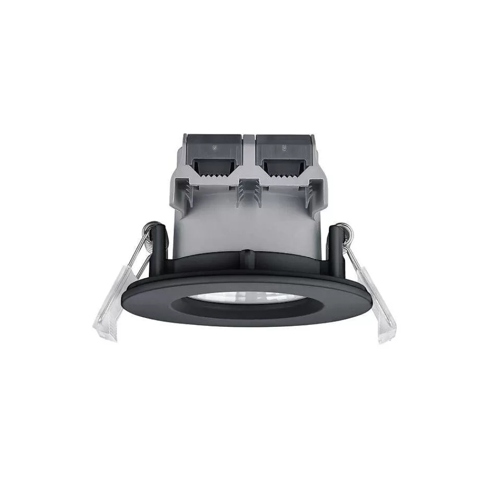 Luminaires Trio Spot Encastrable Trio Zenia Led Noir, 1 Lumiere