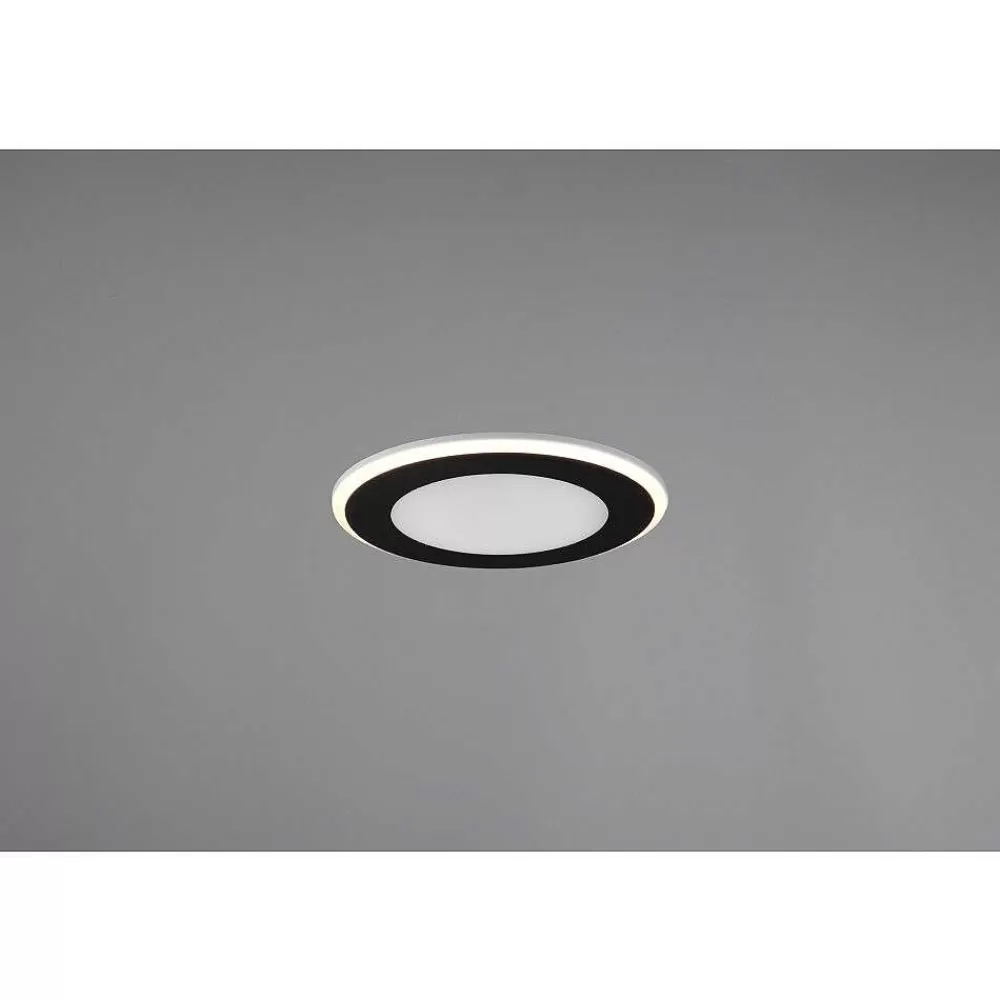 Luminaires Trio Spot Encastrable Trio-Leuchten Aura Led Noir, 1 Lumiere