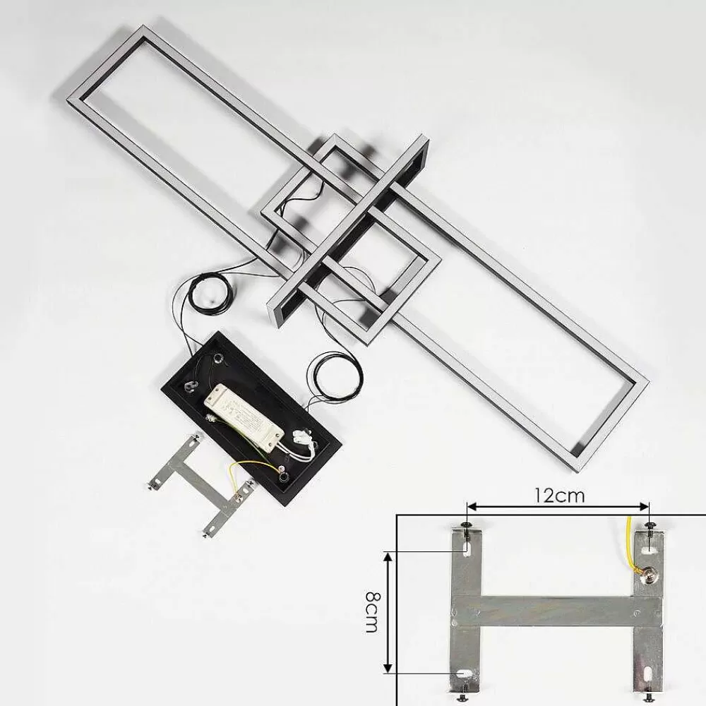 hofstein Suspension Omega Led Noir, 1 Lumiere