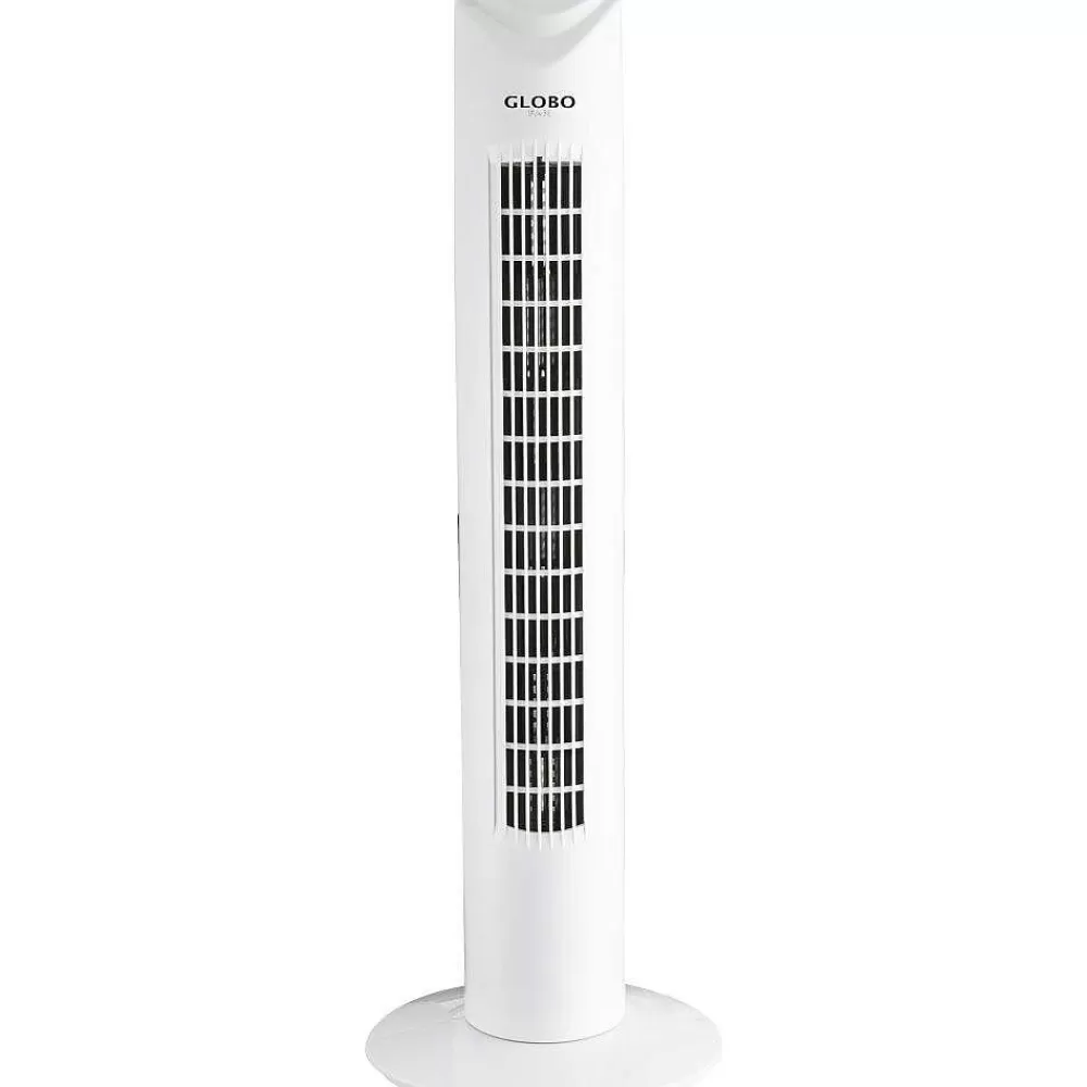 Luminaires Globo Lighting Ventilateur Globo Tower Blanc